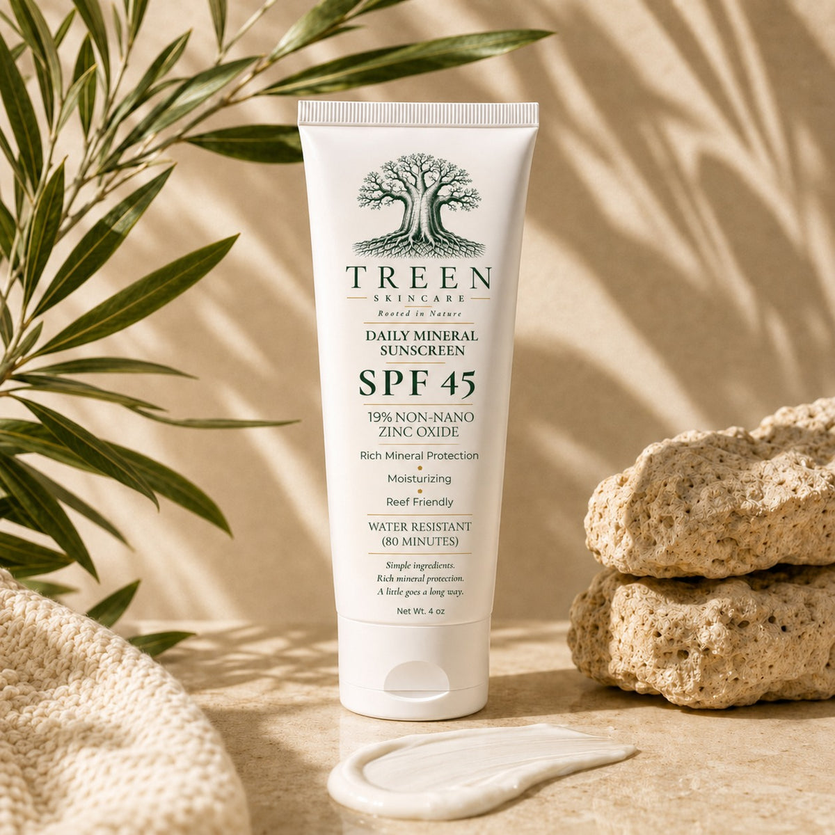 Treen Daily Mineral Sunscreen SPF 45